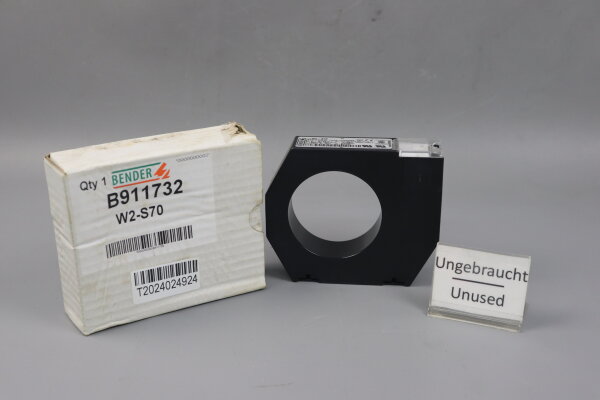 Bender W2-S70 B911732 Messwandler 720V 15-400Hz Unused in OVP