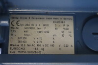 Demag ZBA 80 B 4 B020 Elektromotor 0,75KW 1410U/min +...