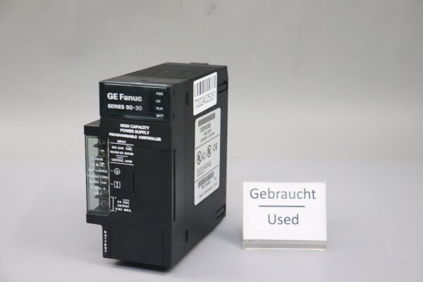 GE FANUC IC693PWR330D Power Supply 210/240VAC HI-CAP 30W Used