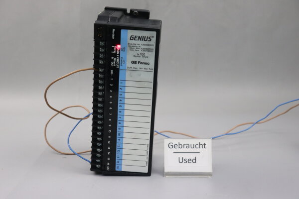 GE FANUC IC660BBD022 Module Block IC660EBD022W 24VDC 16A Used