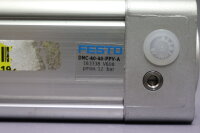 Festo DNC-40-40-PPV-A 163338 V608 Normzylinder pmax 12 bar used