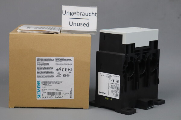 Siemens 3UF7103-1AA00-0 Stromerfassungsmodul E:04 20-200A Unused OVP