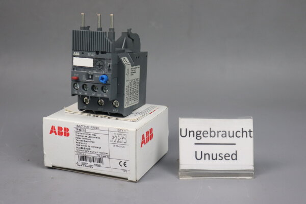 ABB TF42-1.0 Thermisches &Uuml;berlastrelais 1SAZ721201R1023 0.74-1A Unused OVP