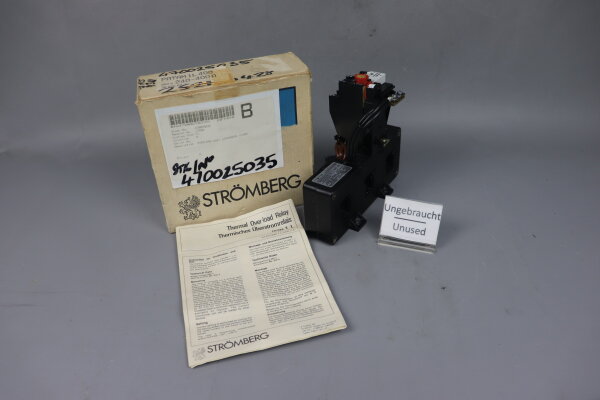 Str&ouml;mberg PATAM1L400 660V Thermal overload relay Unused OVP