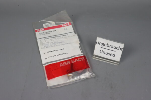 ABB SACE UXAB 239299R003 G2F1BNSF2S moving arcing contact element Sealed