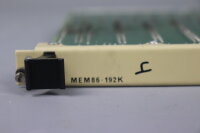 ABB MEM86-192K Memory Board MEM86-192K+64KRAM 57288531 EB...