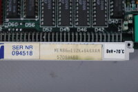 ABB MEM86-192K Memory Board MEM86-192K+64KRAM 57288531 C Used