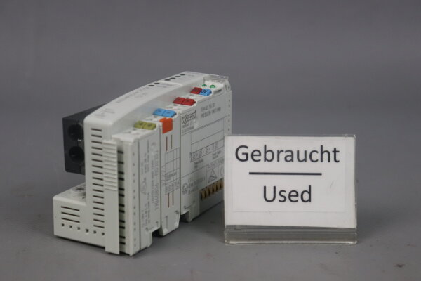 WAGO 750-301 BUS Koppler PROFIBUS DP/FMS 1,5MBd 24V DC Used
