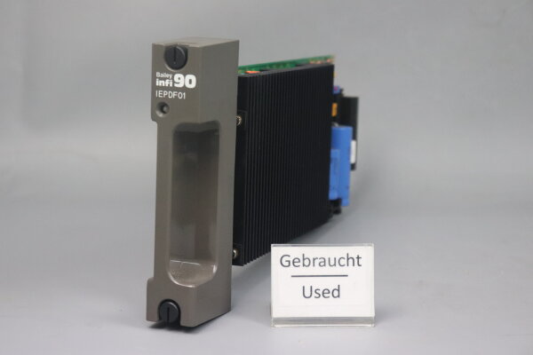ABB Bailey infi90 IEPDF01 DC System Power Supply 24VDC 137W Used