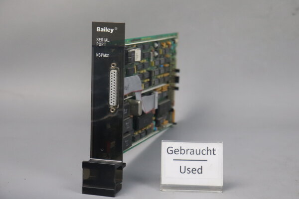 ABB Bailey NSPM01 Serial Port Module 6634623A2 6VA Used