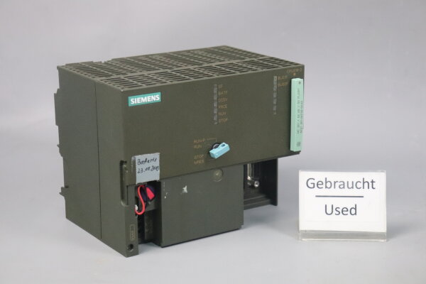 Siemens 6ES7 318-2AJ00-0AB0 SIMATIC S7-300 Zentraleinheit E:3 Used