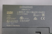 Siemens 6ES7 151-1BA02-0AB0 Interface-Modul ET200S IM 151-1 Used