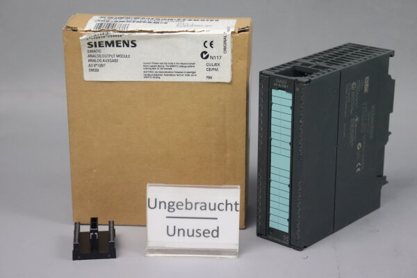 Siemens 6ES7 332-5HF00-0AB0 Analog Output Module E:05 Unused OVP