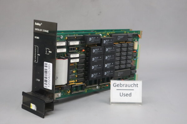 ABB Bailey NSSM01 Superloop Storage 6636896AI 15VDC 27,4VA Used