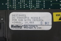 ABB Bailey 6637849E1 DC Transfer Module LAC-3 9550 660-MISC-3311 24VDC Used