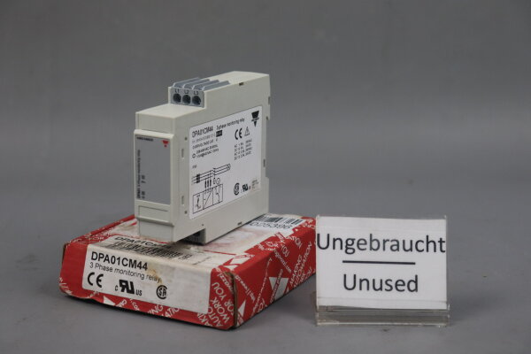 Carlo Gavazzi DPA01CM44 3-Phasen Relais 24VDC 5A Unused OVP