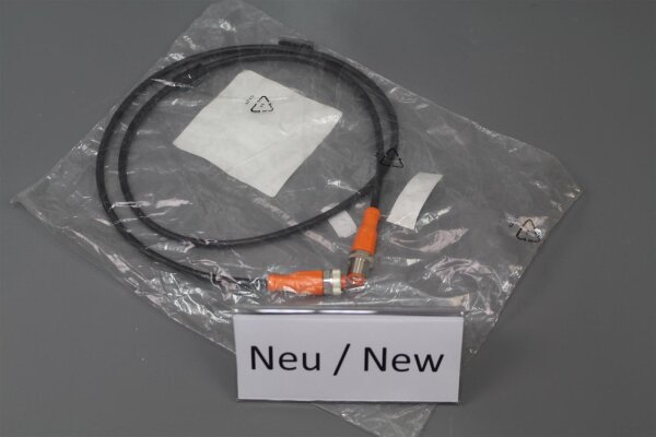 IFM EVC012 Verbindungskabel M12, 1,0m PUR-Kabel unused OVP