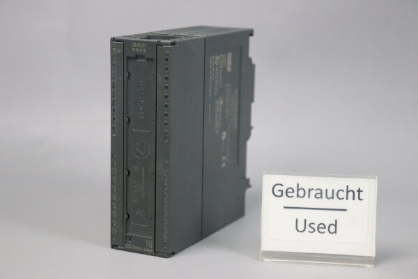 Siemens 6ES7 331-7PF01-0AB0 SIMATIC S7-300 Analogeingabe E:05 Used