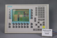 Siemens 6AV6 542-0CA10-0AX0 Operator Panel OP270 KEY-6 CSTN 24VDC Used