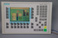 Siemens 6AV6 542-0CA10-0AX0 Operator Panel OP270 KEY-6 CSTN 24VDC Used