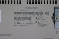 Siemens 6AV6 542-0CA10-0AX0 Operator Panel OP270 KEY-6 CSTN 24VDC Used