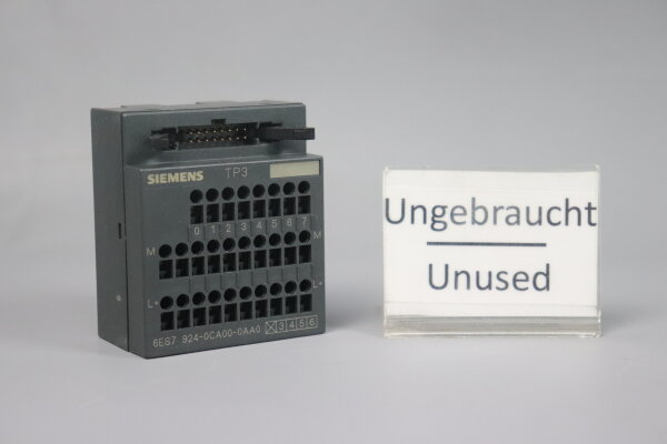 Siemens 6ES7 924-0CA00-0AA0 Klemmenblock TP3 E:02 Unused
