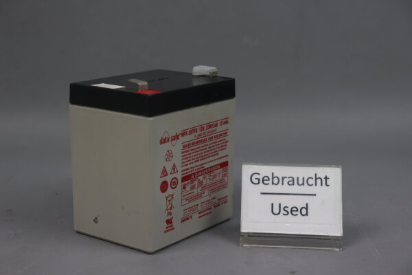 Enersys Data Safe NPX-25TFR Battery E190726AB 12V 23W/Cell 15min. Used