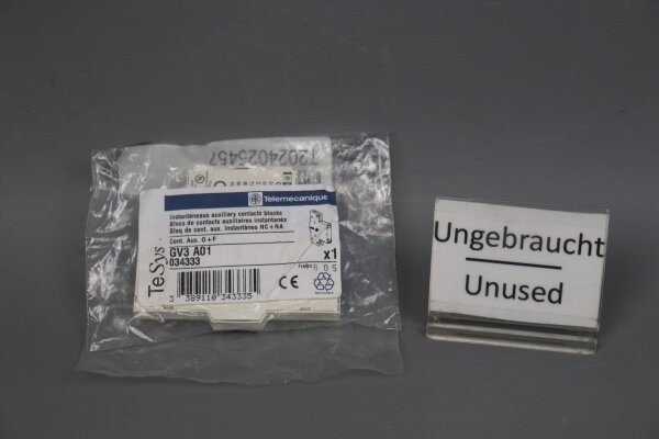Telemecanique GV3A01 034333 Hilfskontakt Sealed