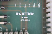 KEW KSF 6300430 Circuit Board GI8305 Used