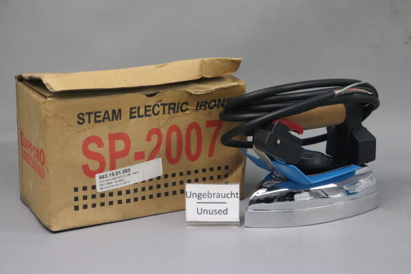 Sapporo SP-2007 Industrial Steam Iron 240V 900WUnused OVP