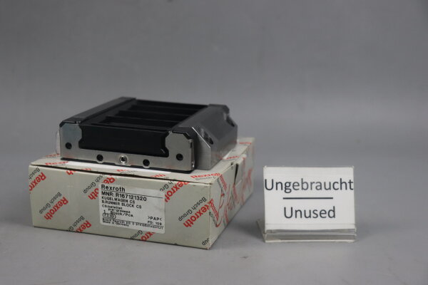 Rexroth R167121320 Kugelwagen CS Block 7210 Unused OVP