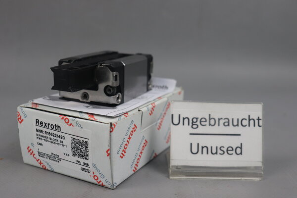 Rexroth R166221420 B.Runner Block SS KWD-025-SKS-C1-N-1 Unused OVP