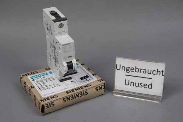 Siemens 5SY6 101-7 Leitungsschutzschalter 230/400V Unused OVP