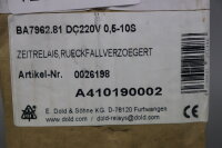 E. Dold & Söhne BA7962.81 Timer relay 0026198...