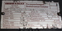 Indramat MAC112D-1-ED-1-B/130-A-1/-I00625 Permanentmagnet...