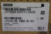 Siemens 1FT6064-6WF71-3AG5 Servomotor 1FT60646WF713AG5...