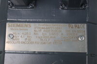 Siemens 1FT6044-4AF71-3EA1 Servomotor 1FT60444AF713EA1...