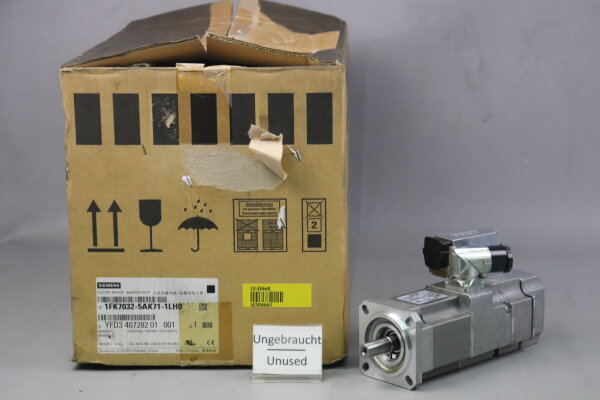 Siemens 1FK7032-5AK71-1LH0 Servomotor 1FK70325AK711LH0 1,15Nm 10000rpm Unused OVP