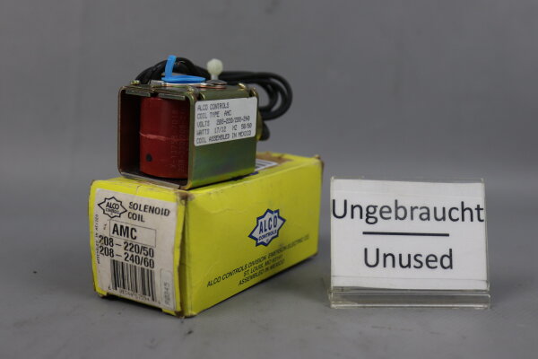 Alco Controls X-13758-7018 Coil Type AMC 208-240V 17/12W 50/60Hz Unused OVP
