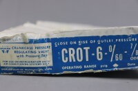 Sporlan CROT-6-0/60-7/8 ODF Crankcase Pressure Regulating Valve Unused OVP