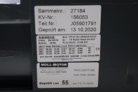Siemens 1PH7137-2NG02-0CJ0 Servomotor 1PH71372NG020CJ0 30KW 8000rpm Used