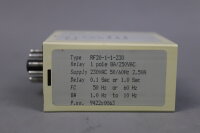 Elteco RF20-1-1-230 Frequency Relay 1 pole 8A/250VAC Unused