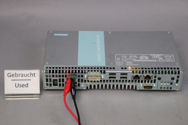 Siemens 6ES7647-7BA30-4XN0 SIMATIC IPC427C Microbox PC 6ES76477BA304XN0 Used