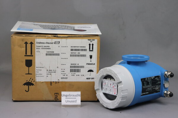 Endress+Hauser PROMASS 83 Durchflussmesser 50-60Hz 83XXX-XXXXXXDAABAU Unused OVP
