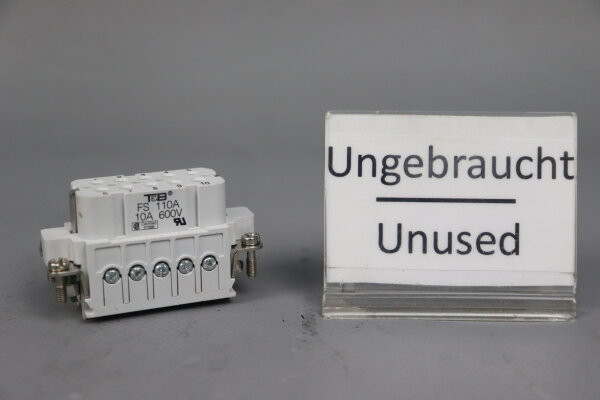 T&amp;B FS110A Steckverbindung 10A 600V Unused