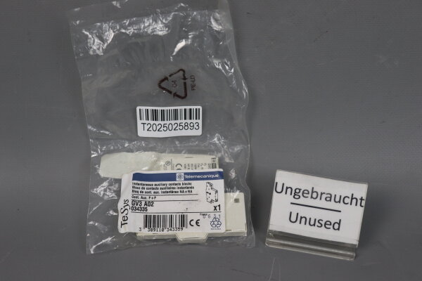 Telemecanique GV3 A02 GV3A02 034335 Hilfsschalter 960V 6A Sealed