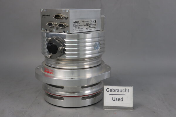 Leybold TURBO.DRIVE TD400 800073V0003 TW 290/20/20 UHV 800160V0021N Spare Part