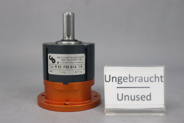 Bernio R 63 F56 B14 1/4 Gearbox B14 i=4 Unused