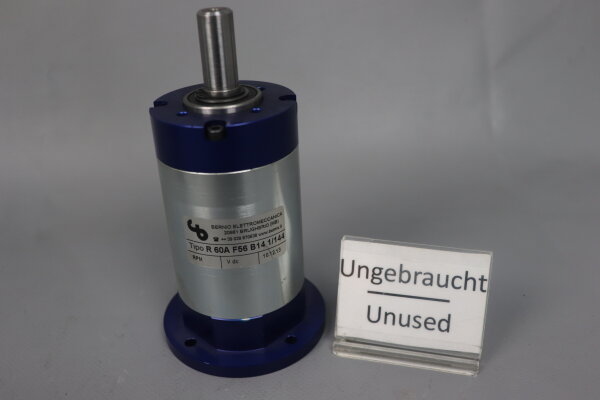 Bernio Tipo R 60A F56 B14 1/144 Gearbox i=144 Unused