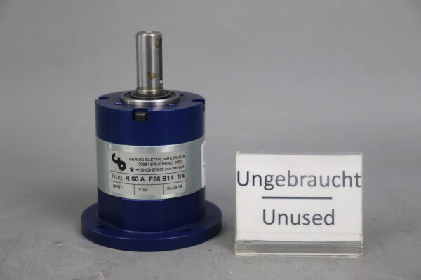 Bernio Tipo R 60A F56 B14 1/4 Gearbox i=4 Unused